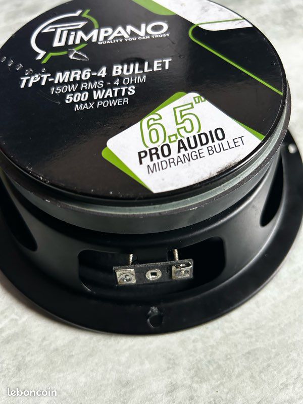 Haut Parleur Timpano mr 6-4 bullet (image 3)