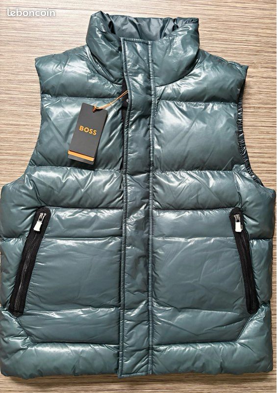 Doudoune Hugo Boss Bleu Taille M - Neuf Avec étiquettes, Homme