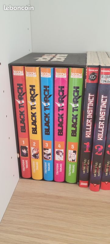 Black torch 1 a 5 manga (image 1)