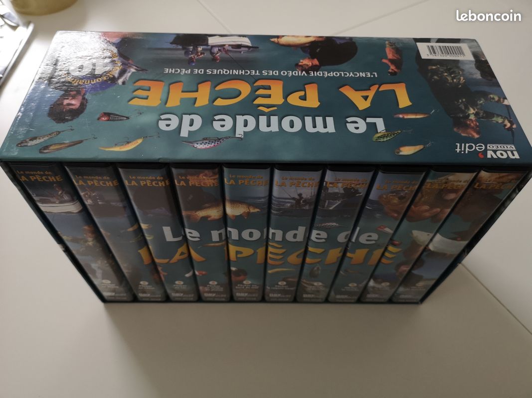 Collections de VHS sur la pêche, les animaux et histoires de France (image 2)