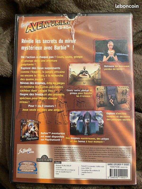 Jeu PC Barbie Aventurière Jeux vidéo