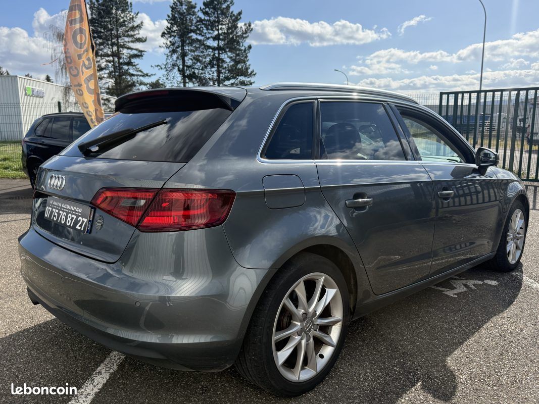 Audi A3 III 1.8 TFSI 180ch Ambition Luxe Quattro S-tronic 6 Garantie 6 Mois (image 5)