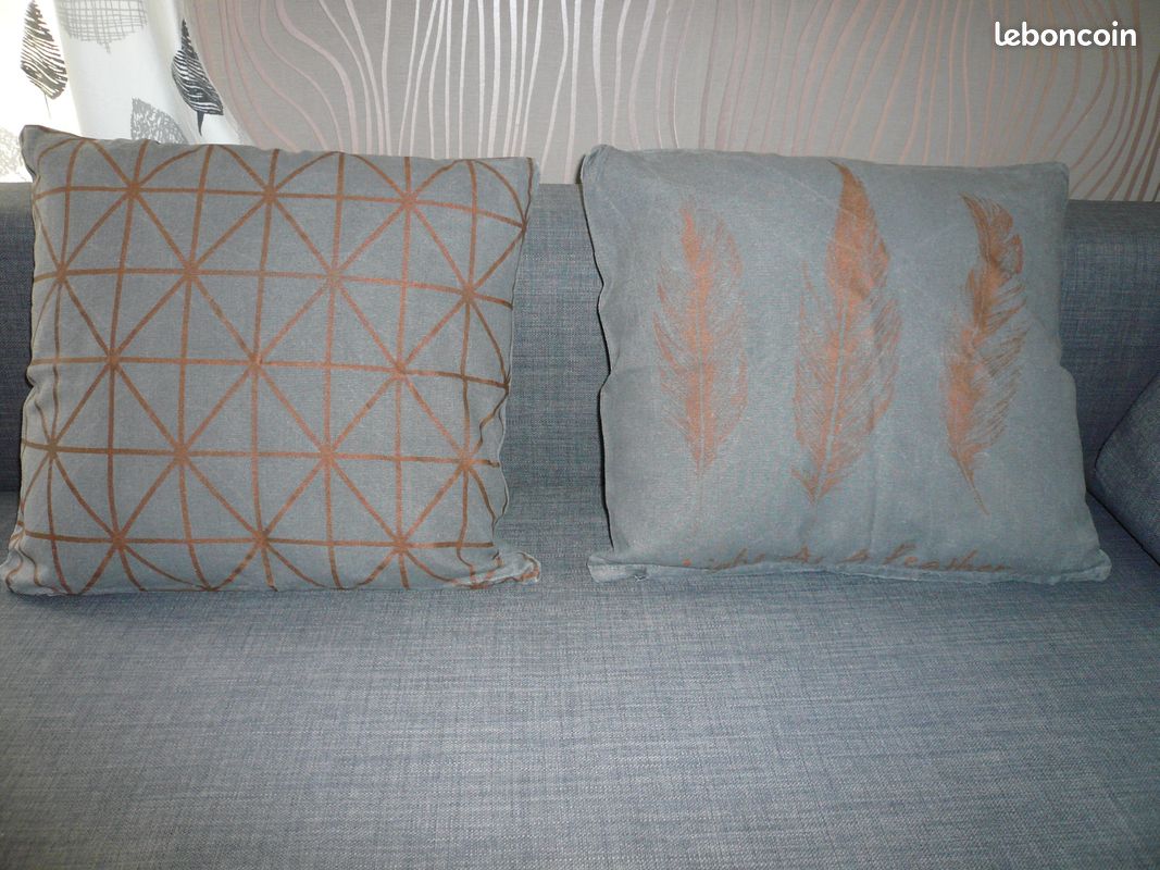 2 coussins + 4 housses interchangeables (image 2)
