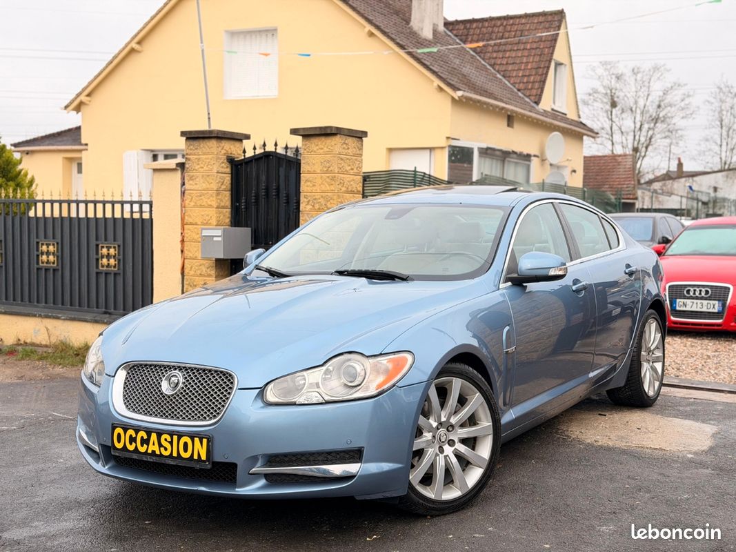 Jaguar XF 2.7 D V6 207 CV BI-TURBO BVA PACK LUXE / CAMERA / TOIT OUVRANT/ REPRISE POSSIBLE (image 1)