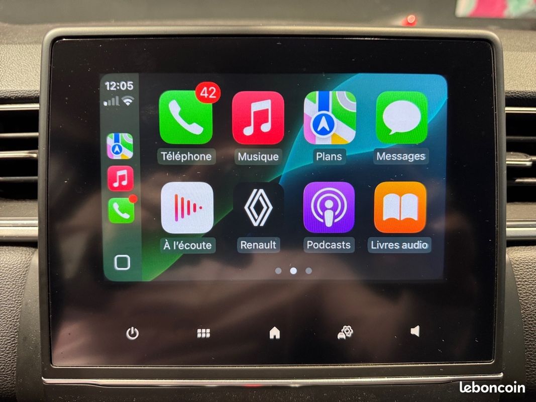 RENAULT CAPTUR MILD HYBRID 140 TECHNO 140Ch Garantie 12 mois Keyless CarPlay Caméra (image 14)