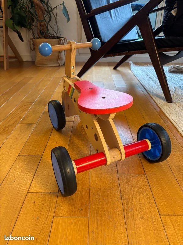 Draisienne /Tricycle enfant en bois (image 4)