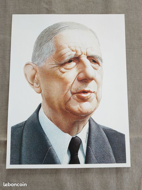 Dessins - Portraits du Général de Gaulle (image 2)