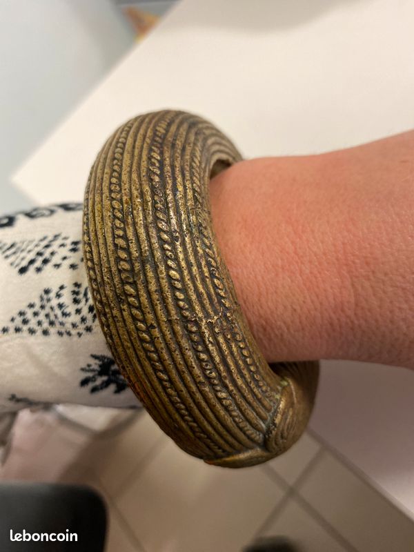 Bracelet en cuivre ancien (image 5)