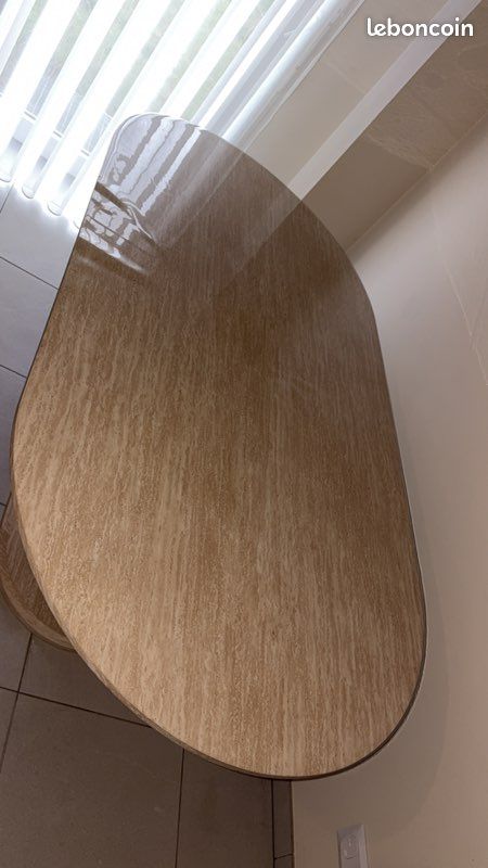 Lot de 2 tables (table à manger + table basse (image 2)