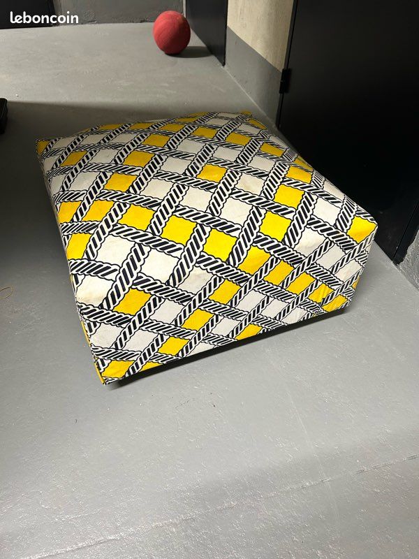 Pouf motif wax (image 3)
