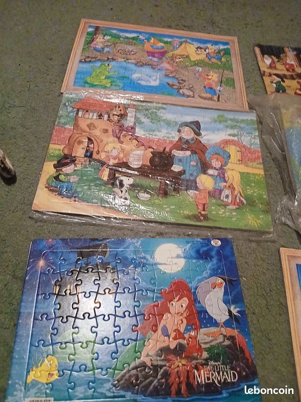 Puzzles Vintage D'Occasion - Choix Parmi Plusieurs Modèles (501 à 1000 Pièces) - État Soigné