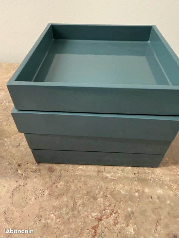 Mojoo - lot de 4 petits plateaux à service (image 2)