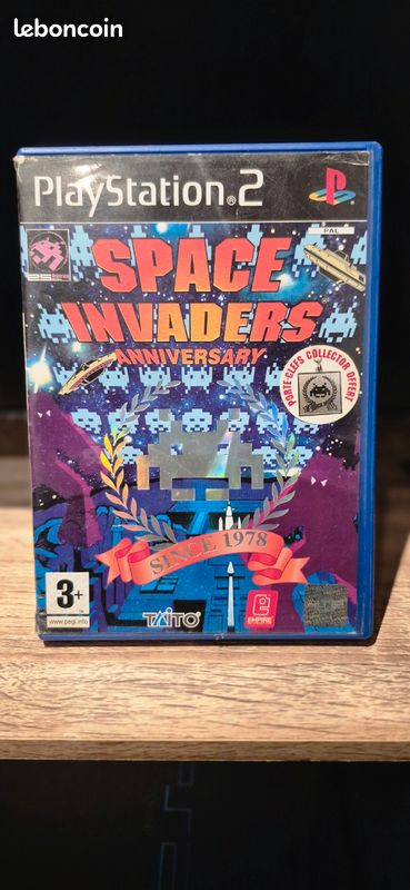 Jeu PlayStation 2 PS2 Space Invaders Anniversary - Complet En Bon état - Jeu Rétro