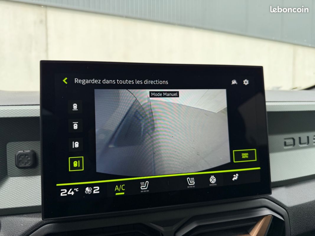 DACIA DUSTER TCe 141cv Hybride 4x2 EDC Extreme - Sièges Volant chauffants / CarPlay / Caméra 360 - (image 21)