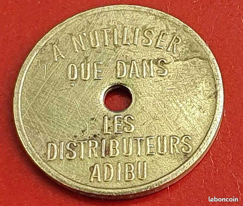 4 jetons collection distributeurs adibu s.a. Et s.a.f.a.a, transports 0.t.l 1918 (image 4)