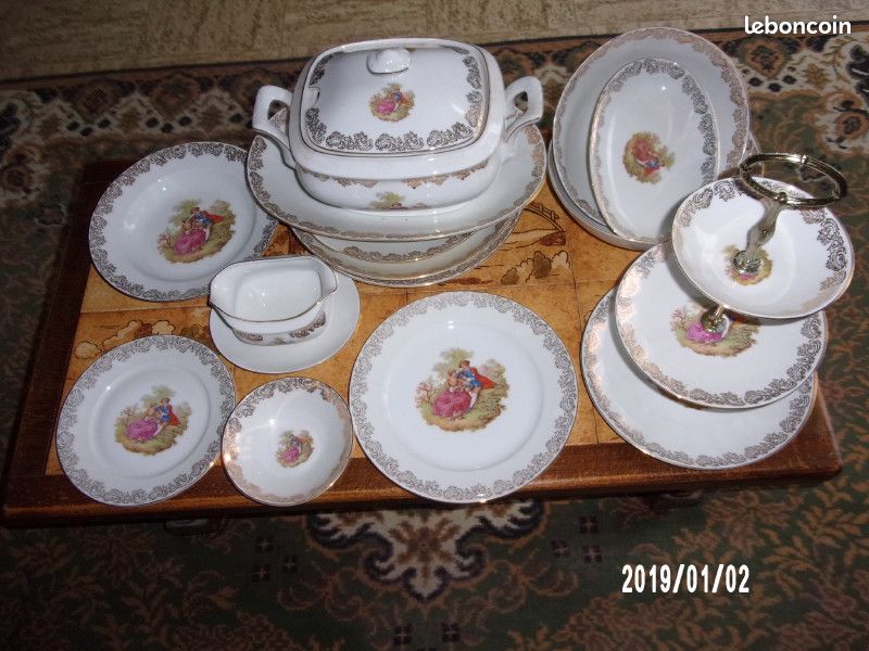 Service de vaisselle "Fragonard" (image 1)