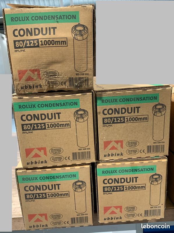 5 Conduits Rolux Condensation + terminal (image 2)