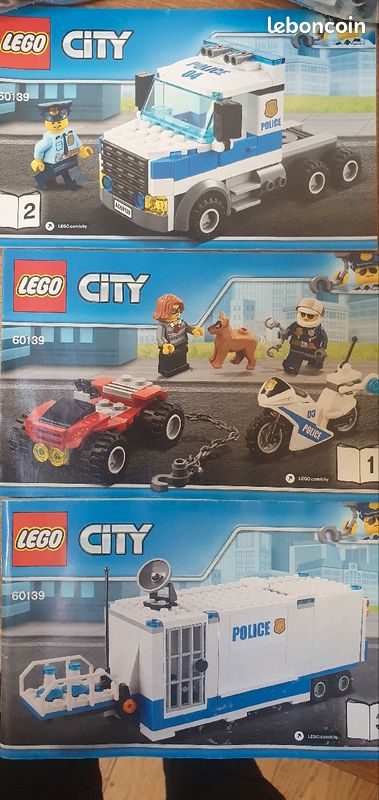 Camion police lego city 60139 (image 1)