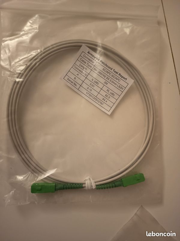 Jarretière fibre 2m (image 1)