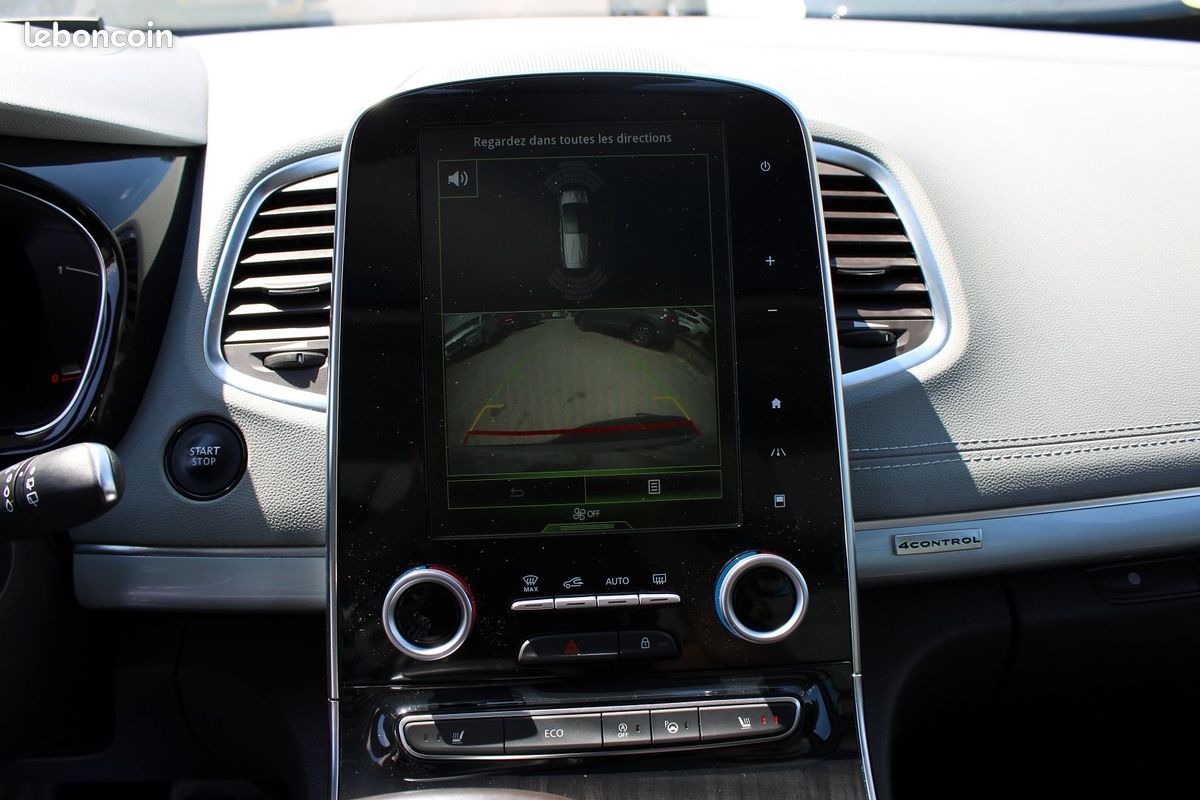 Renault ESPACE 5 INITIALE PARIS DCI 160 CV "4 CONTROL" RE GPS 3D CAMÉRA TOIT PANO BOSE BOITE AUTO (image 15)