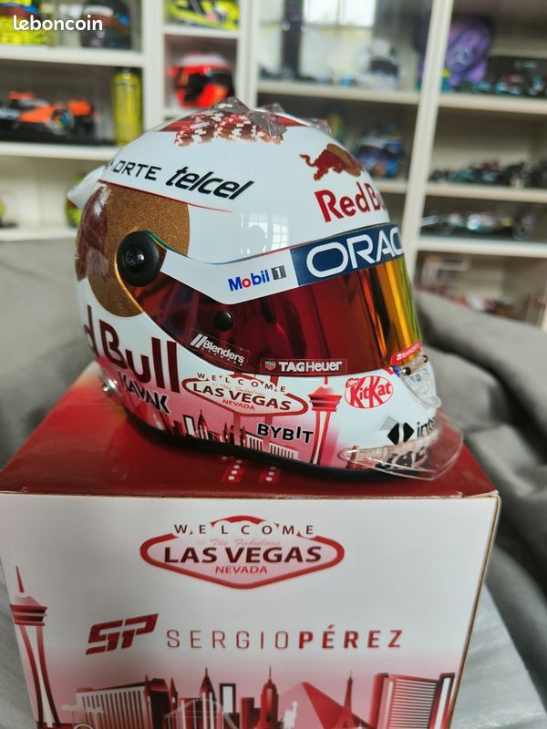 Helmet 1/2 Sergio Perez Gp Miami 2023 (image 3)