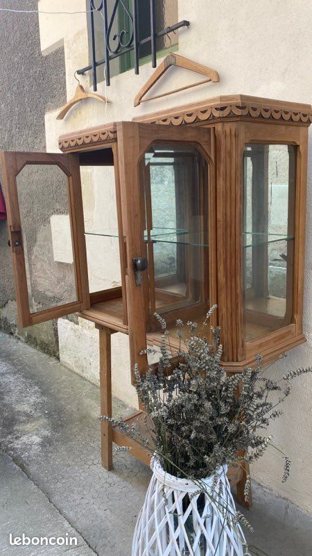 🌱 Paire de vitrines à poser vintage 🌱 (image 6)