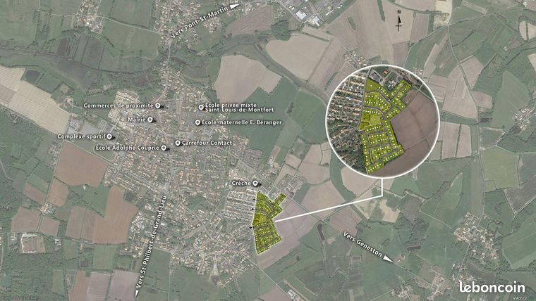 Terrain 243 m² La Chevroliere
