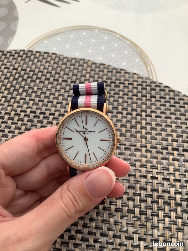 Montre doré Bernard Florentin Paris (image 3)
