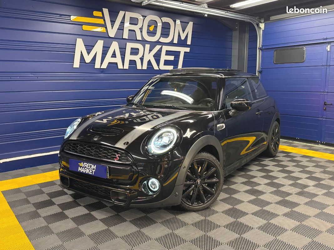 MINI Cooper S 2.0L 192ch Edition Greenwich - Toit ouvrant - Suivi complet - Bande blanche Fournie neuve - 2020 (image 1)