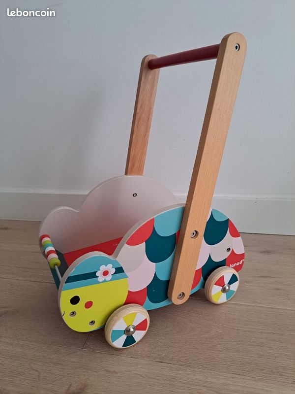 Chariot en bois Janod (image 1)