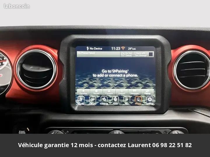 Jeep GLADIATOR Rubicon 4x4 tout compris hors homologation 4500e (image 10)