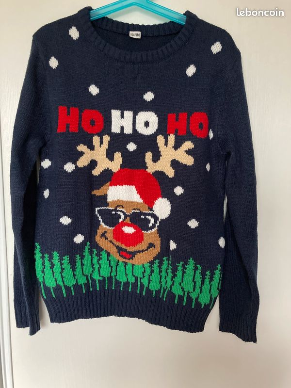 Christmas Jumper Pull Noel Garcon 10 Ans Pull De Noel Garçon 8/10