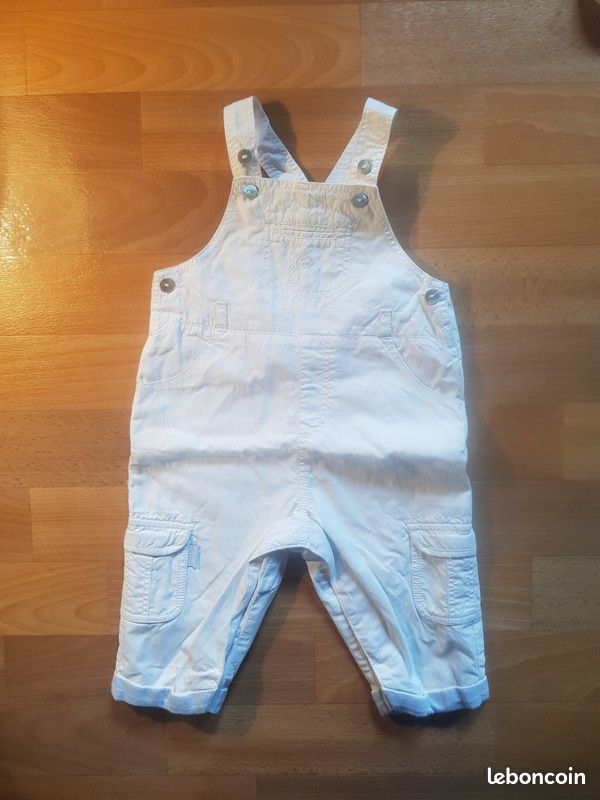 Ensemble avec salopette pour garçon en 71 cm (image 3)