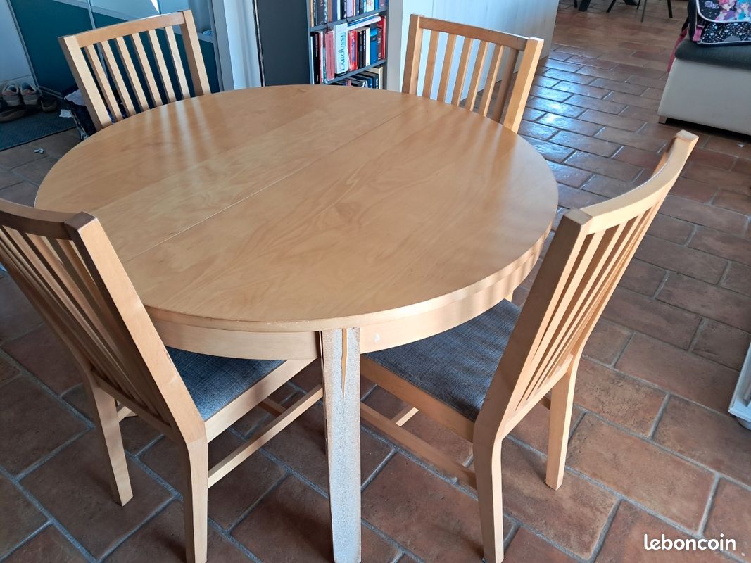 Table ronde extensible IKEA (image 3)