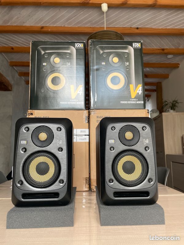 Paire D'enceintes Monitoring KRK Rokit 6 (Génération 1) - Occasion Fonctionnelles