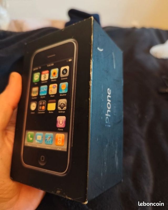 IPhone 2G 8Go - Édition O2 - Boîte Complète - Très Bon État - Collection