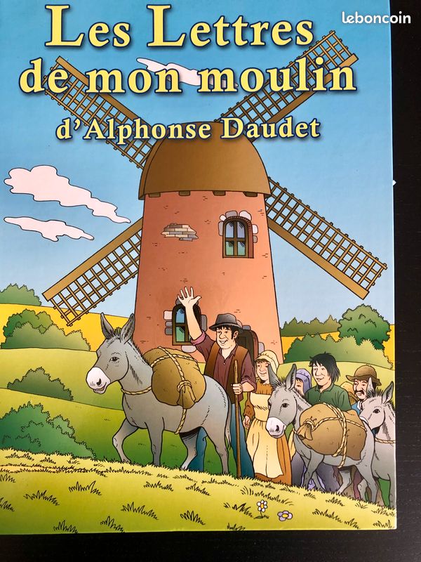 Livre « Les lettres de mon moulin » d’Alphonse Daudet (image 1)