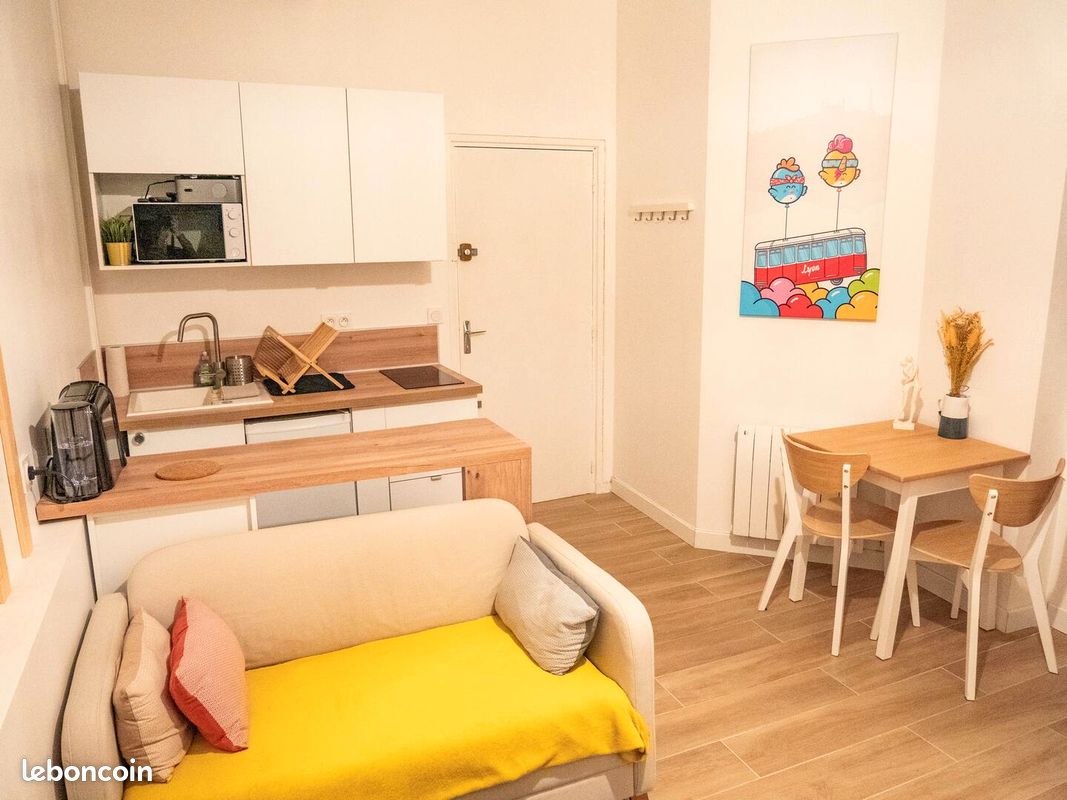Appartement 1 pièce 19 m² · à Lyon · 19 m² · 690 €