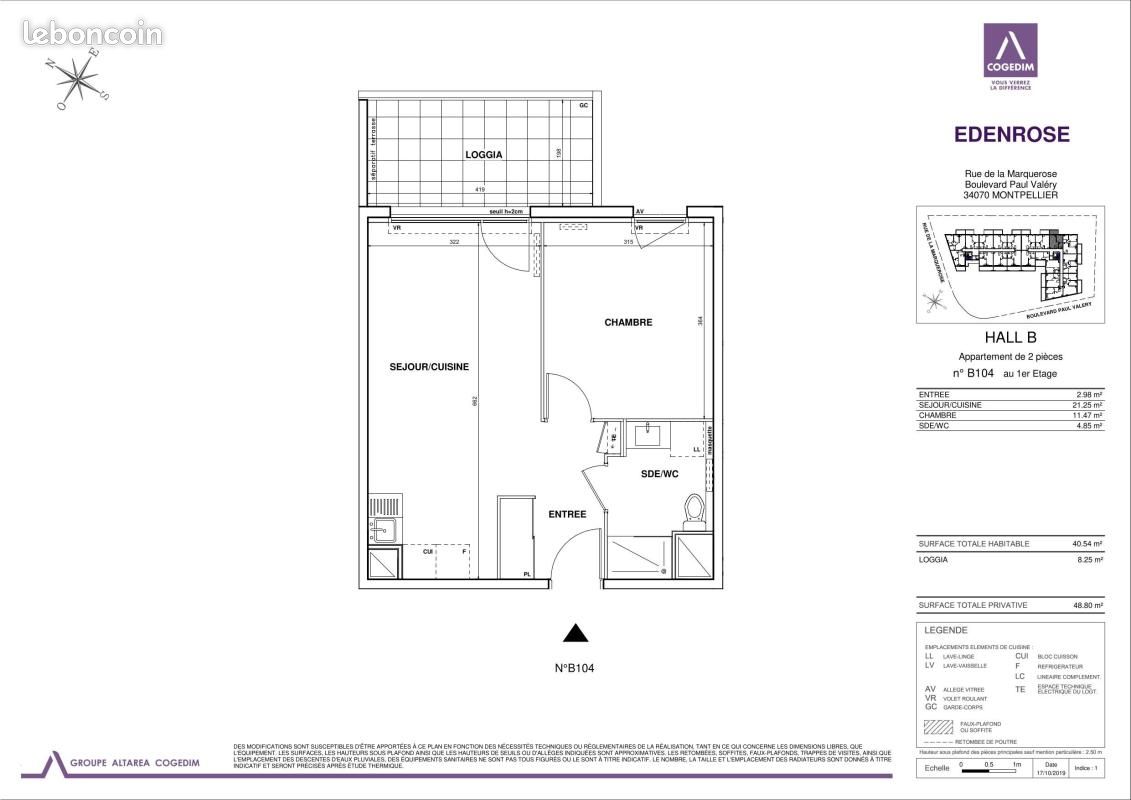 Appartement 2 pièces 40 m² (image 6)