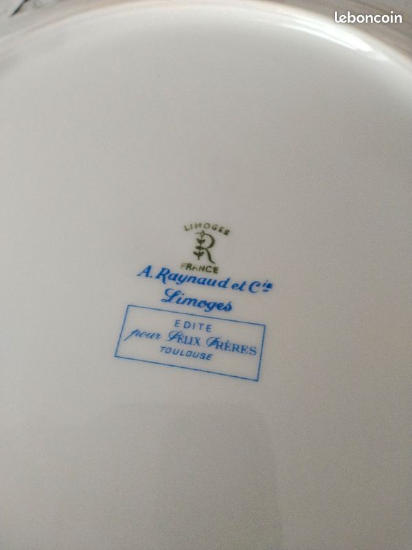 2 Assiettes limoges (image 2)
