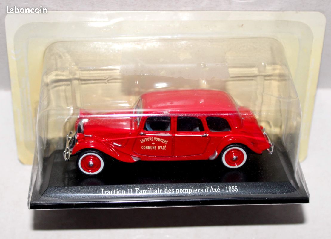 Citroën Traction roadster 1939 au 1/43 ème collection passion Citroën des éditions Atlas