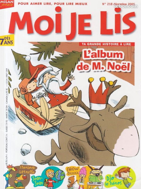 Moi je lis N° 218 : l'album de m. Noël (image 1)