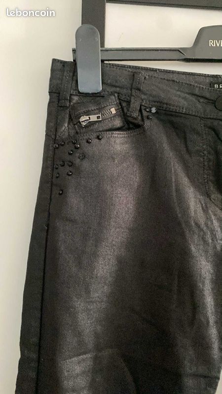 Jean grande taille femme Noir | Bréal