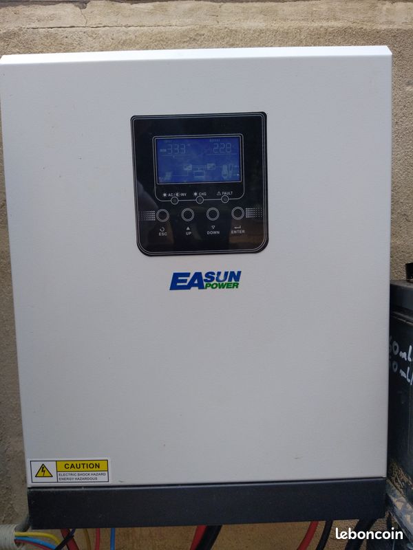 Onduleur solaire Chargeur Hybride EAsunpower 2.4kw 24v (image 1)