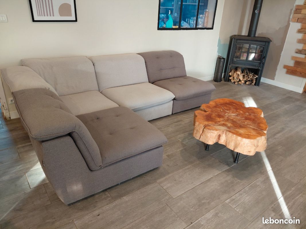 Canape cuir center (image 1)