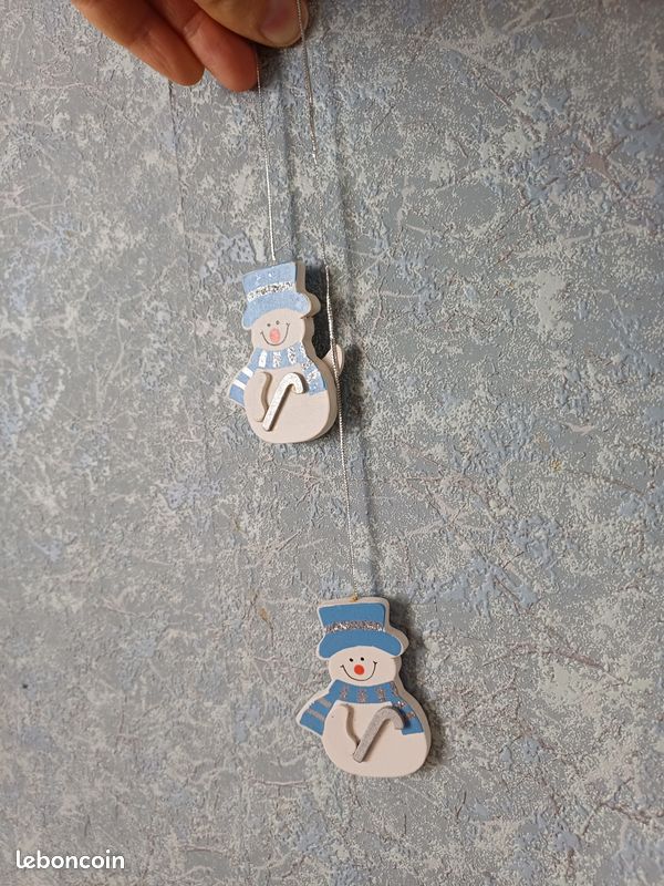 Trio de double bonhomme de neige (image 3)