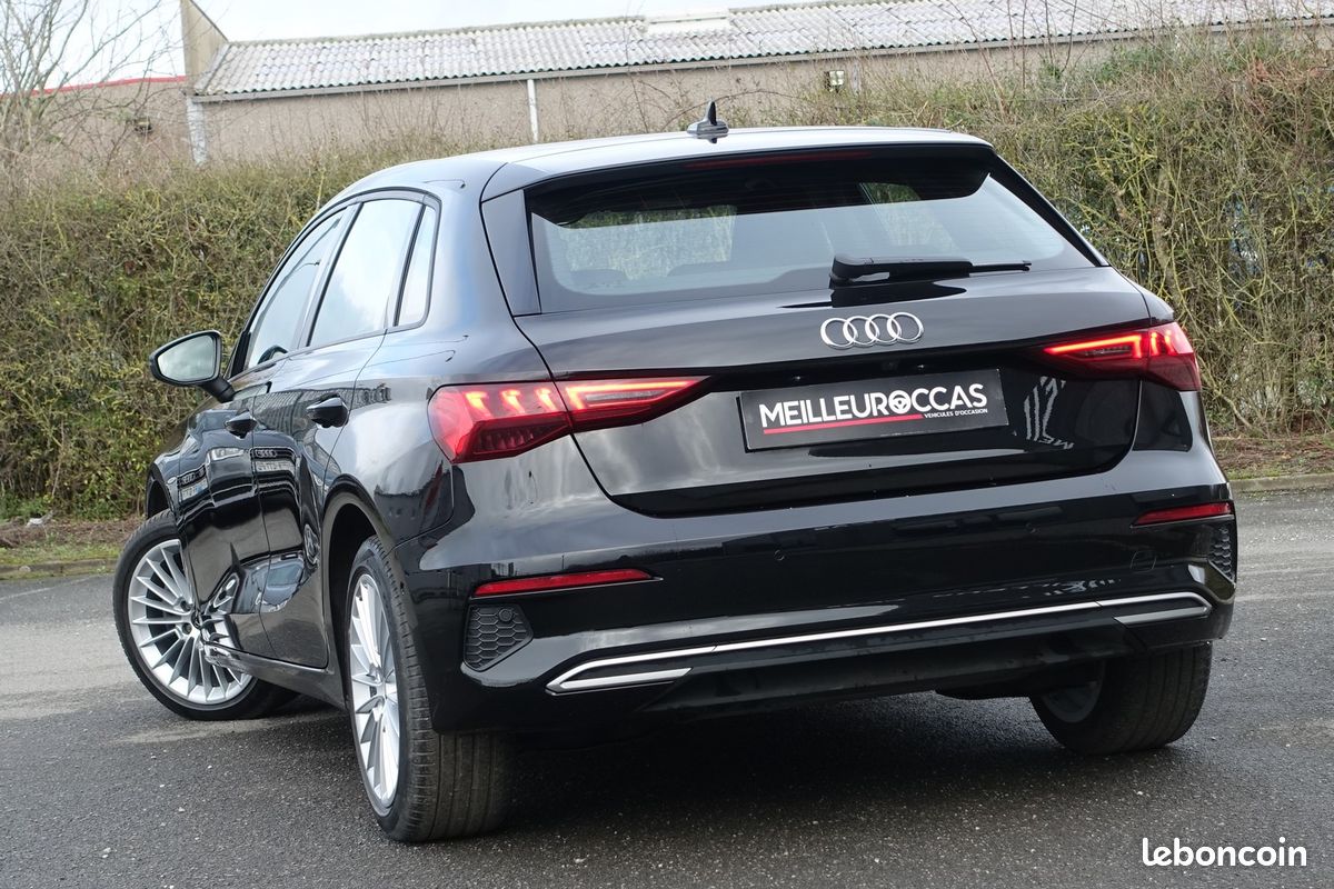 A3 Sportback 35 Tdi S-Tronic 150ch Virtual cockpit/Cuir Sport Chauffant/Gps europe/Carplay/Caméra/Attelage/1*Main/Garantie 12 mois (image 2)