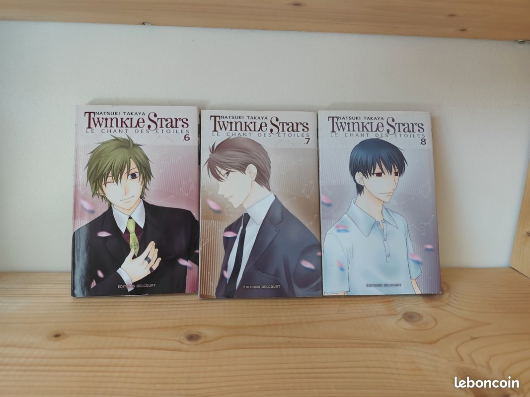 Manga Twinkle Stars tomes 1 à 8 Natsuki Takaya Delcourt shōjo romance (image 3)
