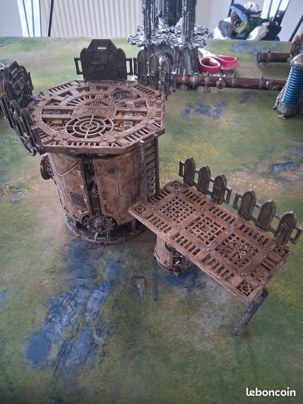 2 elements de decors necromunda/warhammer 40k officiels (image 2)