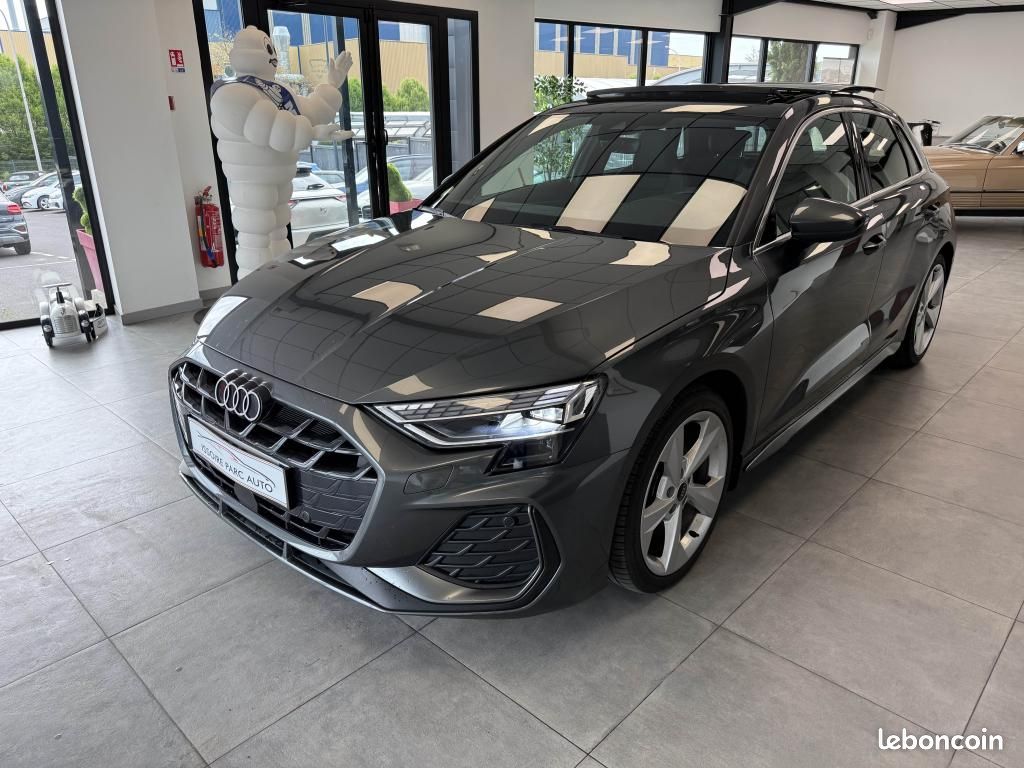 AUDI A3 SPORTBACK 35 TDI 150 CH S-Tronic 7 S LINE + TOIT OUVRANT/MATRIX/SONOS (image 1)